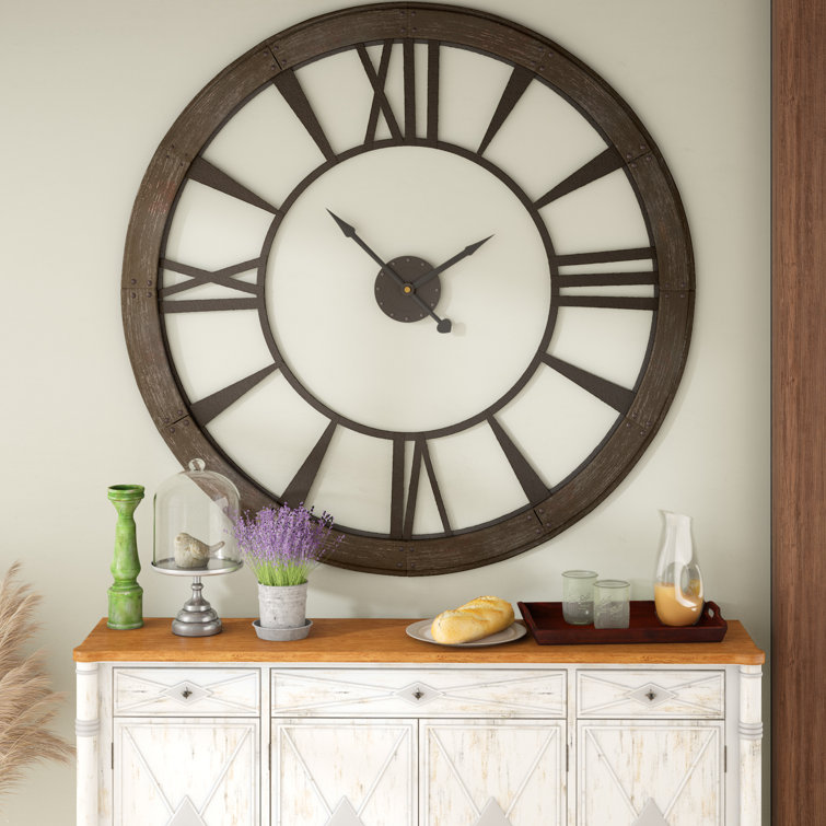 Uttermost Oversized 60" Ronan Wall Clock & Reviews Wayfair Canada